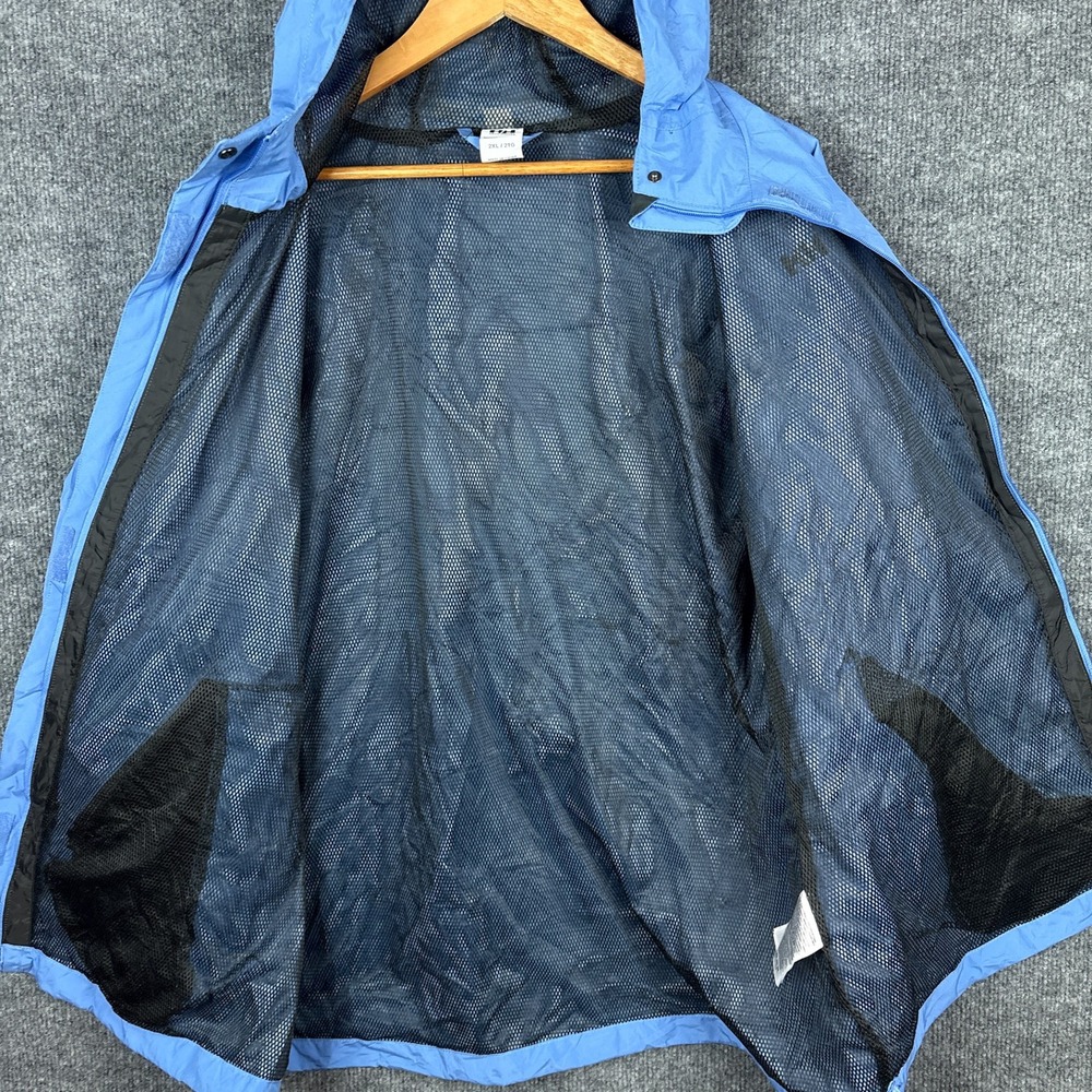 Helly Hansen Seven J Rain Jacket Womens XXL Pastel Blue HellyTech - Picture 4 of 9